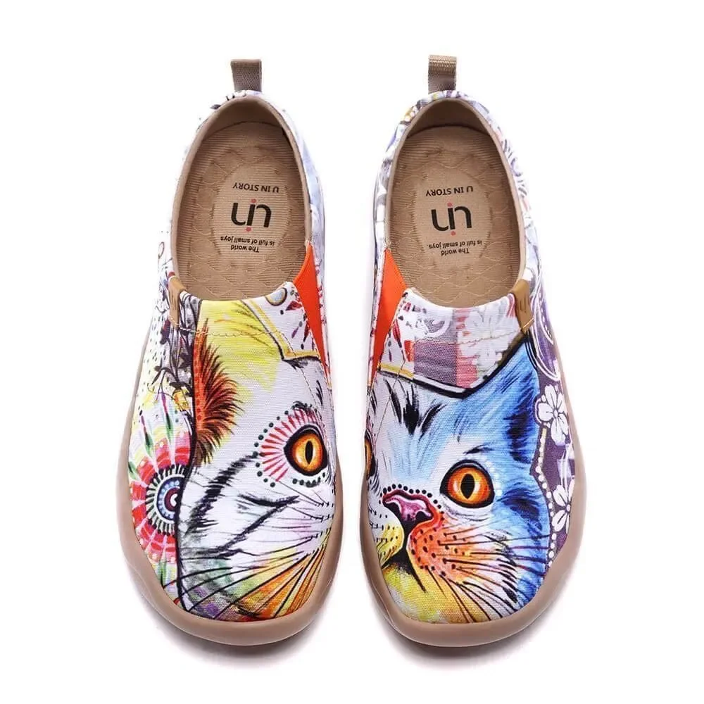 UIN Women's Slip On Casual Comfort Soft Walking Shoes(Cheer Up) - Picture 1 of 8